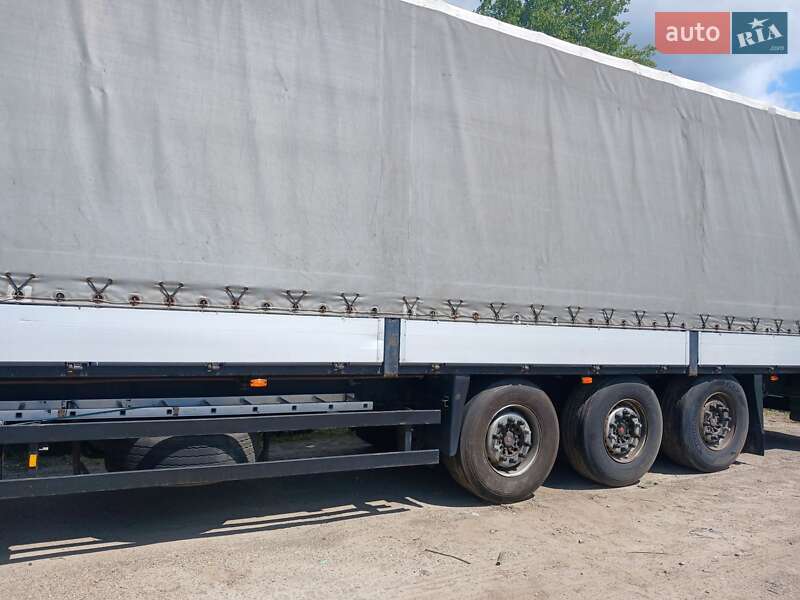 Тентованный борт (штора) - полуприцеп Schmitz Cargobull SPR 24 2002 в 